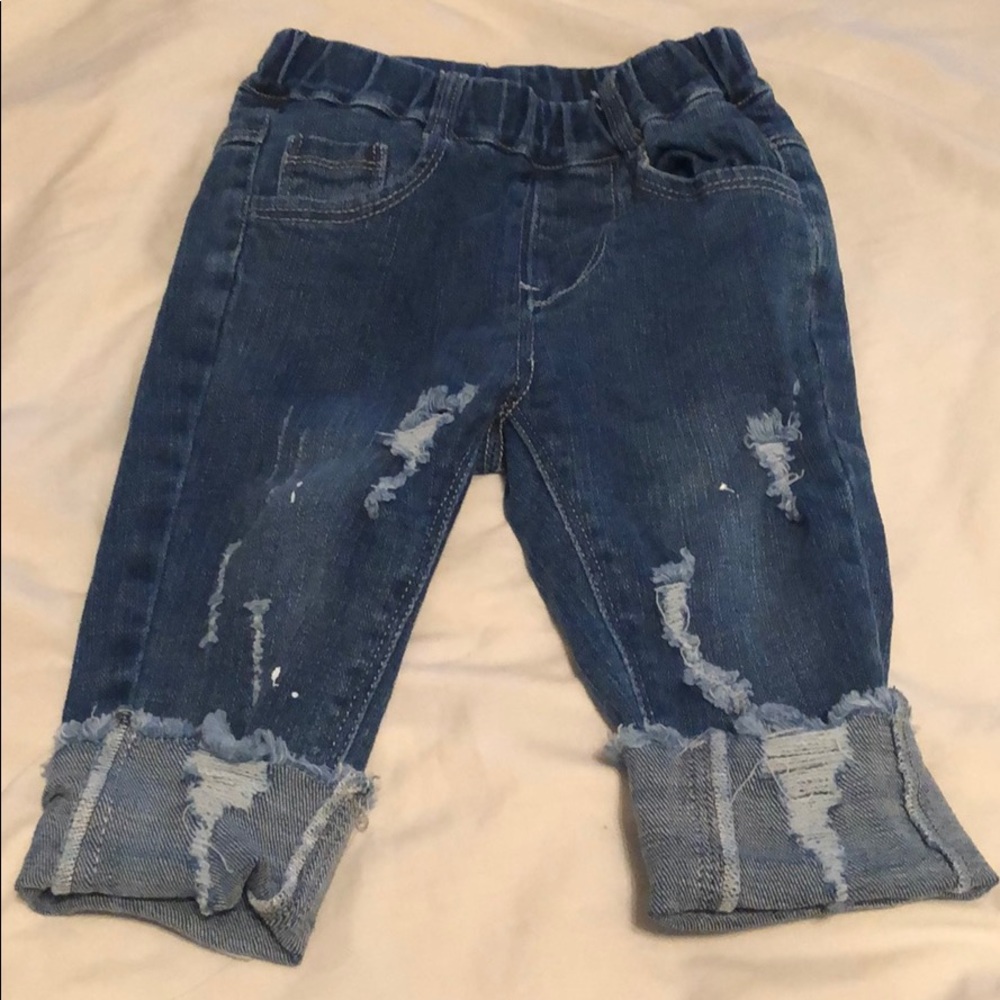 Boys distressed jeans